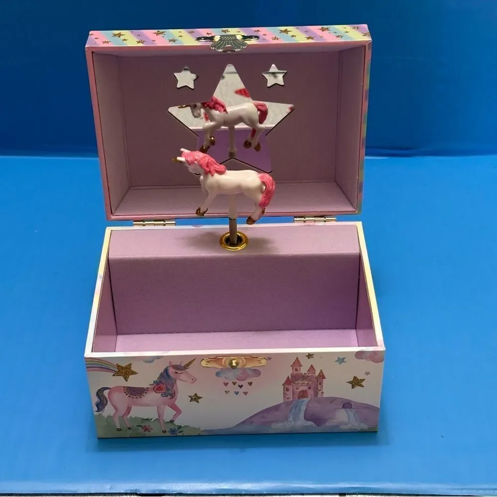 Jewelkeeper Musical Jewelry Unicorn Musical Box